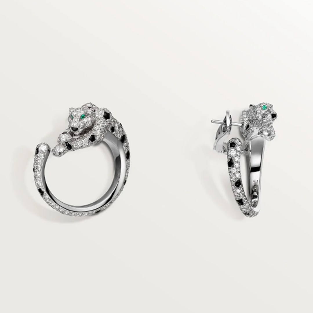 Boucles d'oreilles Panthère Alice