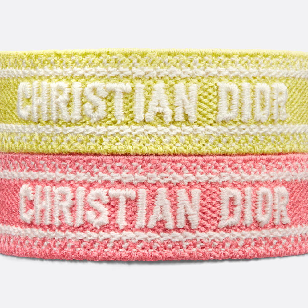 Ensemble de bracelets Diana rose / jaune