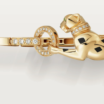 Bracelet manchette Léa Panthère