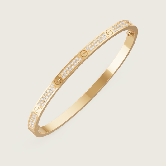 Bracelet Ava Pavé-Diamants - Fin