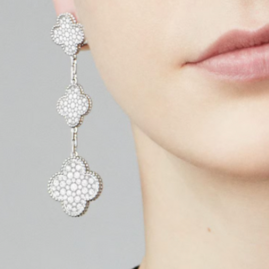 Boucles d'oreilles Coki Dreier - Diamant / Argent