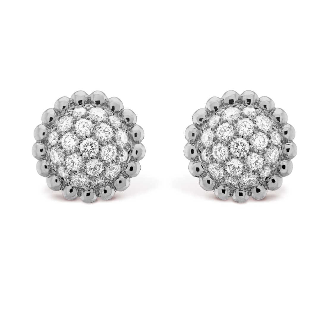 Boucles d'oreilles Sassy - Diamant / Argent
