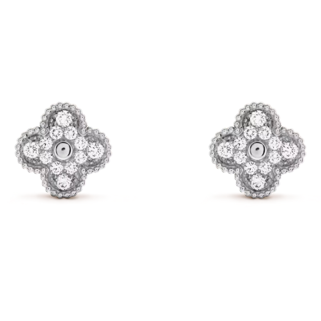 Boucles d'oreilles Coki - Diamant / Argent