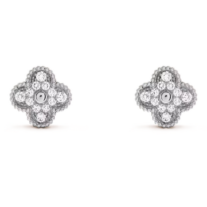 Boucles d'oreilles Coki - Diamant / Argent
