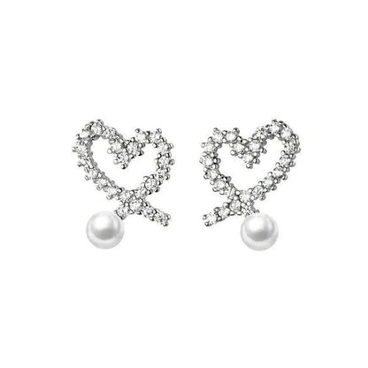 Boucles d'oreilles Liane - Argent