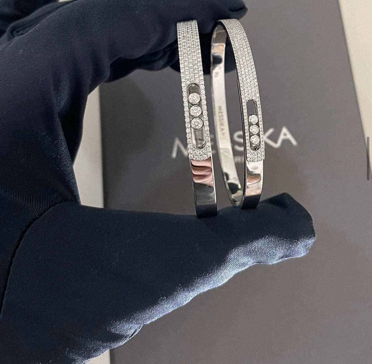 Bracelet charm diamant (toutes les couleurs)