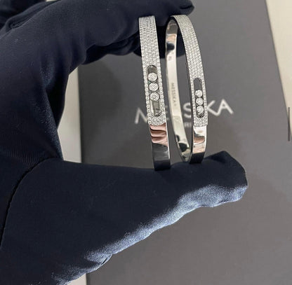 Bracelet charm diamant (toutes les couleurs)