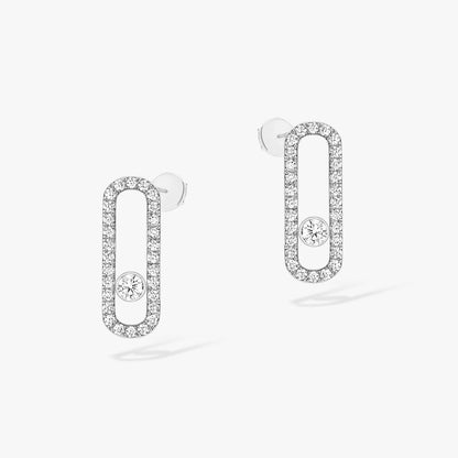 Boucles d'oreilles Mira Amor (en or et argent)