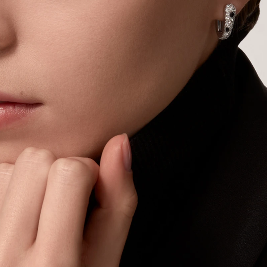 Boucles d'oreilles Panthère Jade