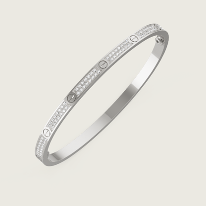 Bracelet Ava Pavé-Diamants - Fin