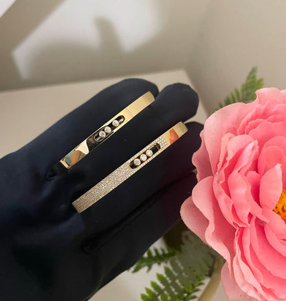 Bracelet classique Chaira (or et argent)