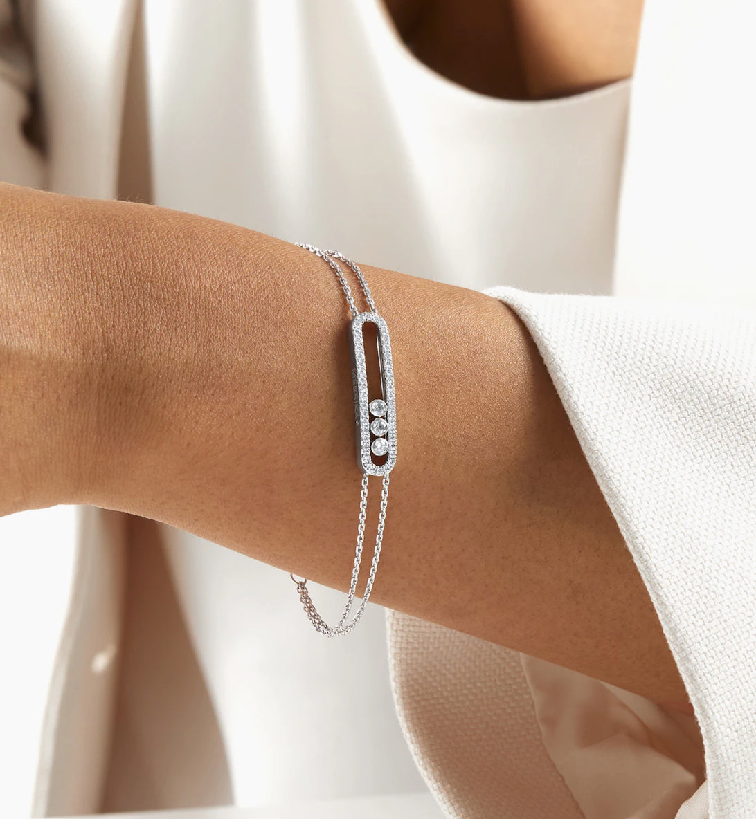 Bracelet Déesse Molly (en or et argent)