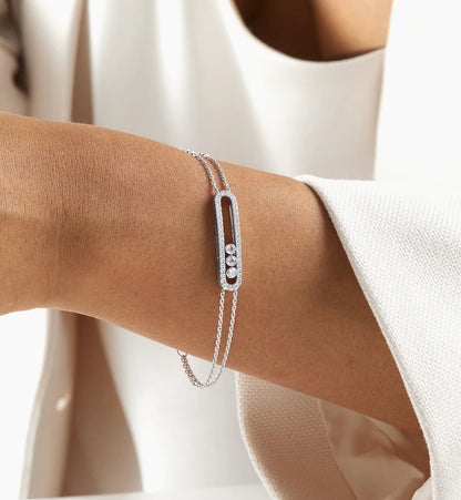 Bracelet Déesse Molly (en or et argent)