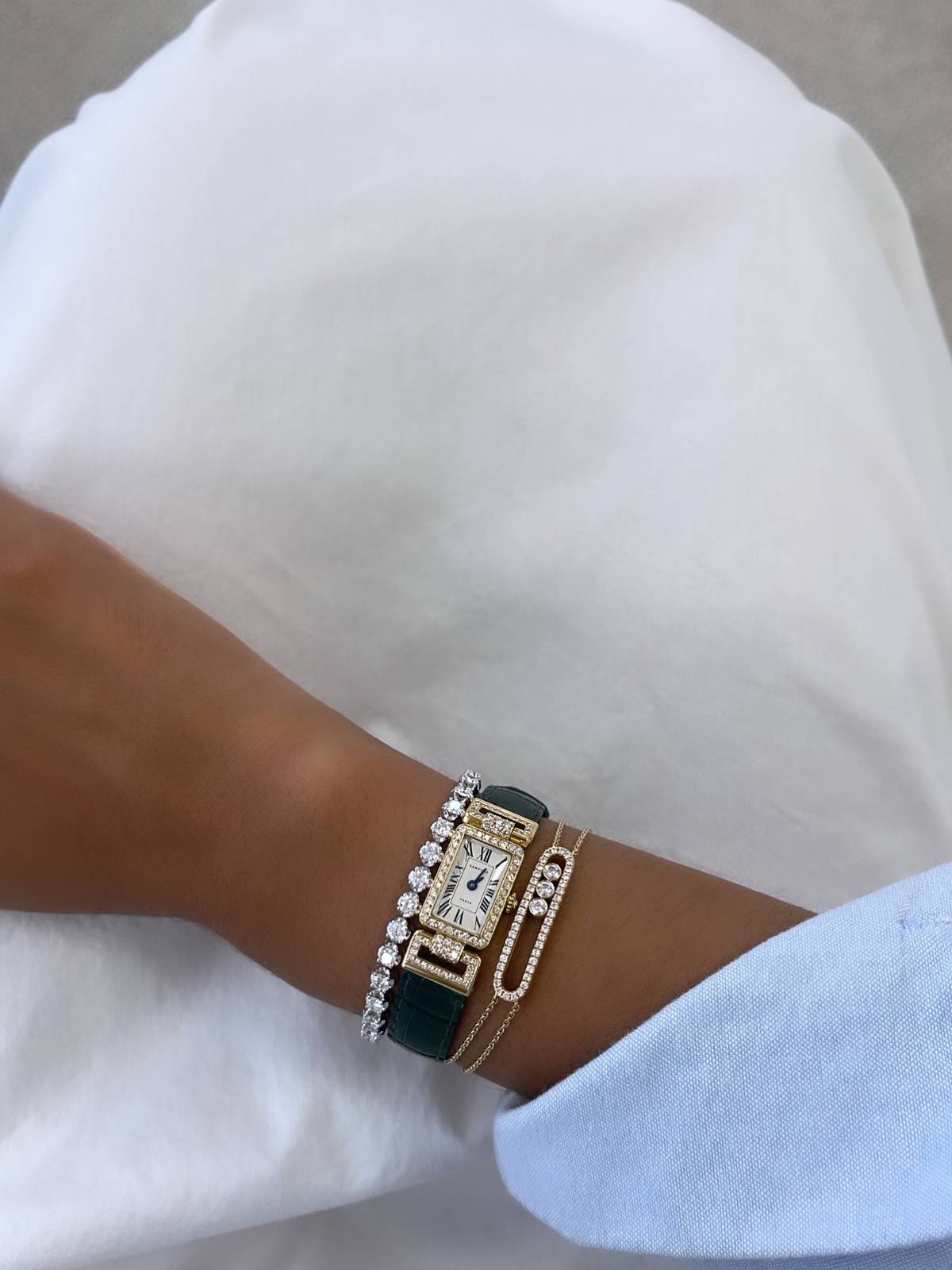 Bracelet Déesse Molly (en or et argent)