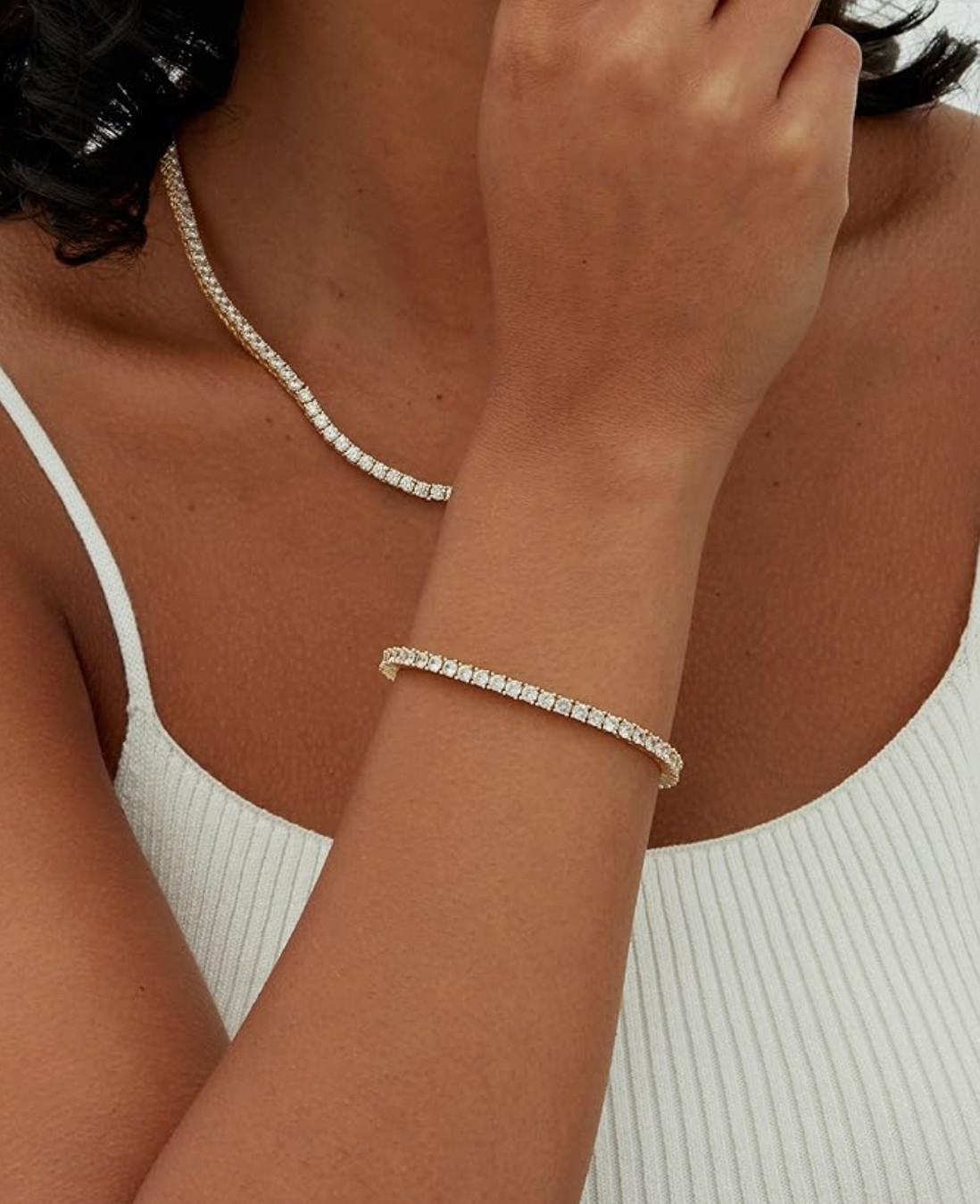 Brassard de tennis classique Ash - Or