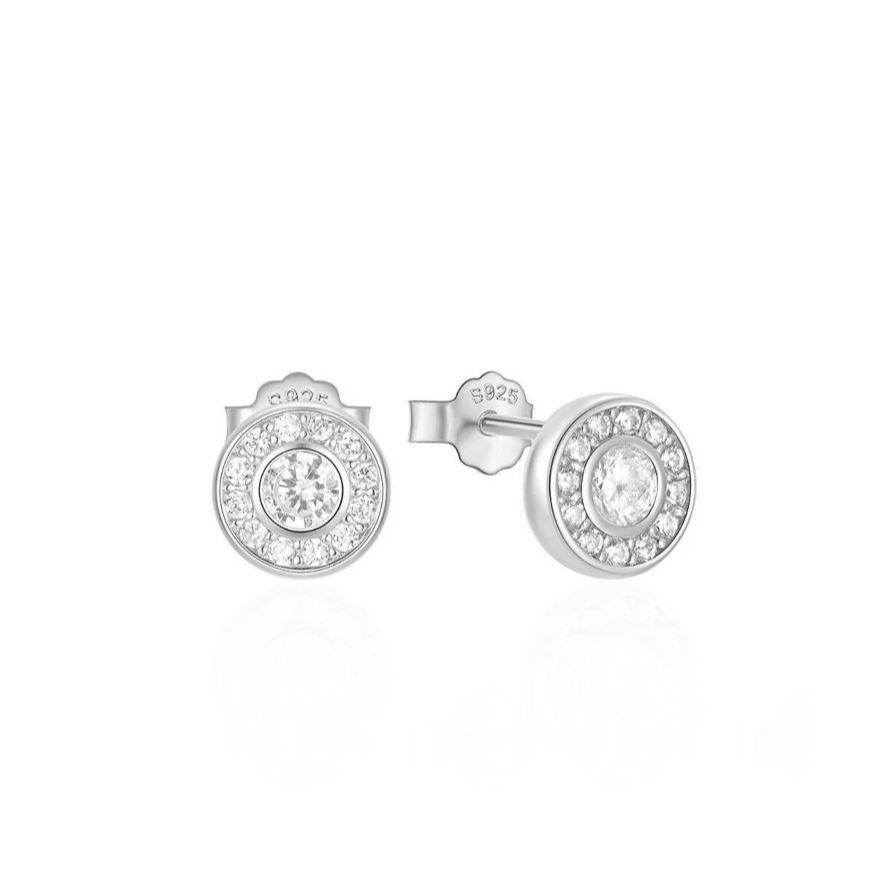 Boucles d'oreilles Cristalle