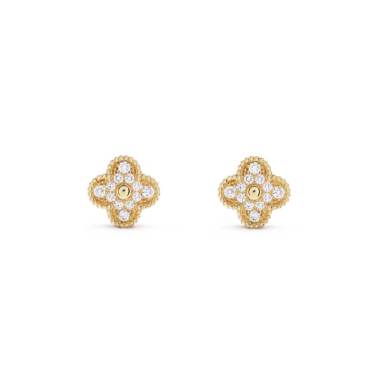 Boucles d'oreilles diamant Klee