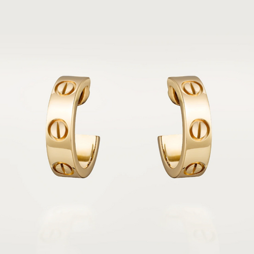 Boucles d'oreilles d'amour