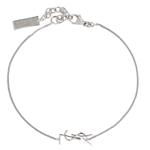Bracelet en argent YSL