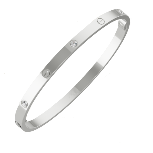 Bracelet Caroline Diamant - Argent
