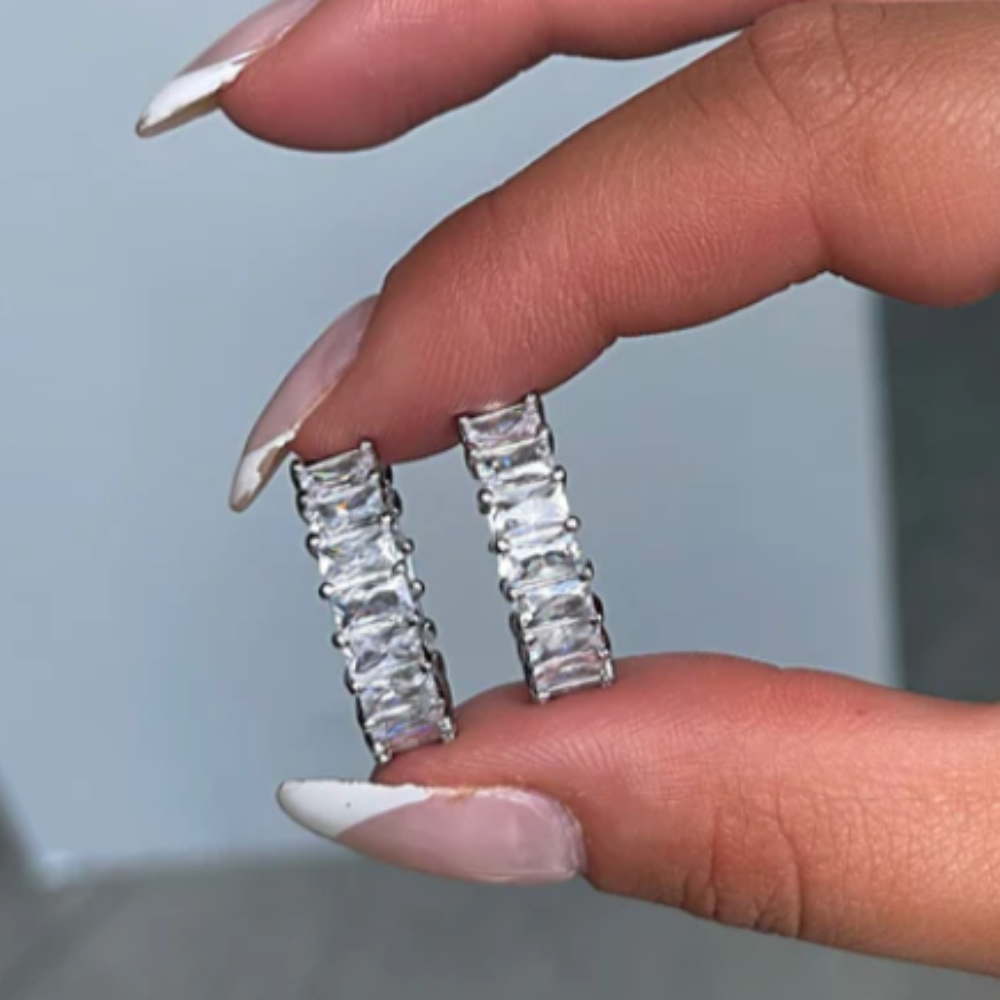 Boucles d'oreilles Bonnie - Argent