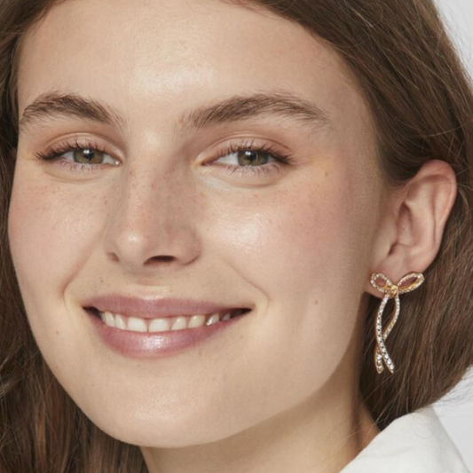 Boucles d'oreilles ruban Marta - Or