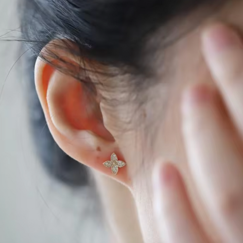 Boucles d'oreilles Nicole - Or