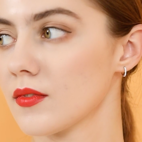 Petites Boucles d'Oreilles - Argent