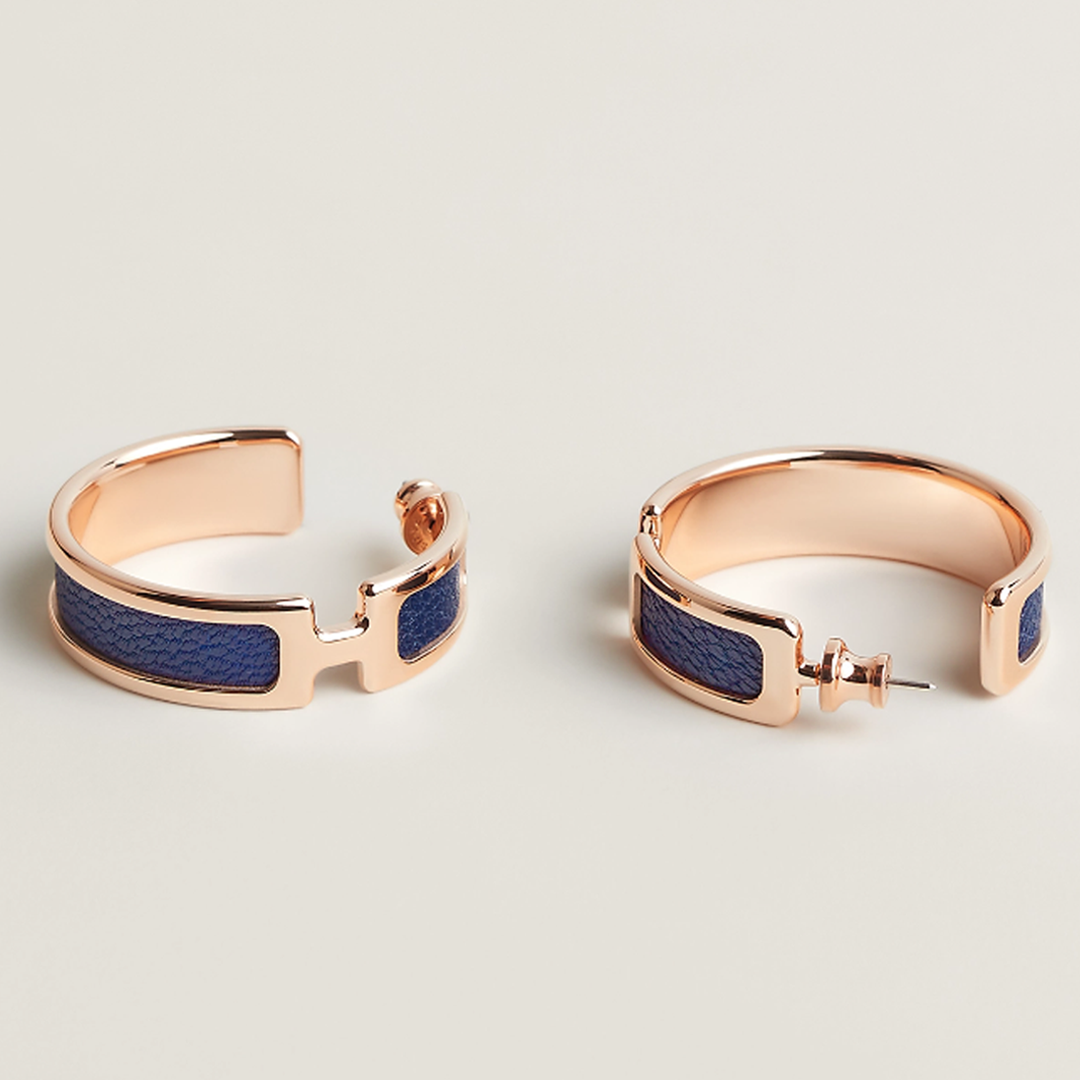 Boucles d'oreilles Helena Freya - Or Rose