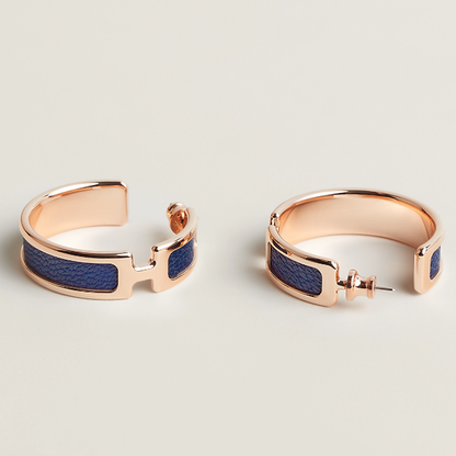 Boucles d'oreilles Helena Freya - Or Rose