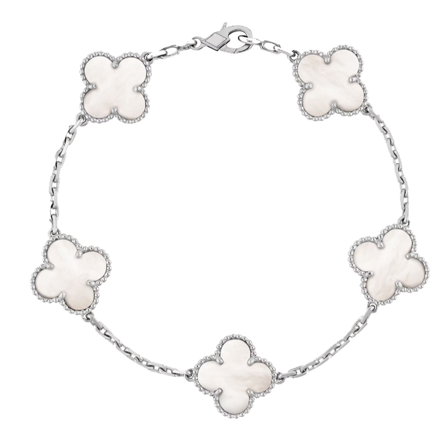 Brassard Ambre - Argent / Blanc