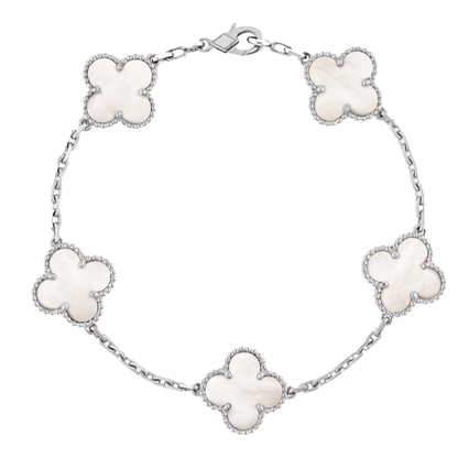 Brassard Ambre - Argent / Blanc