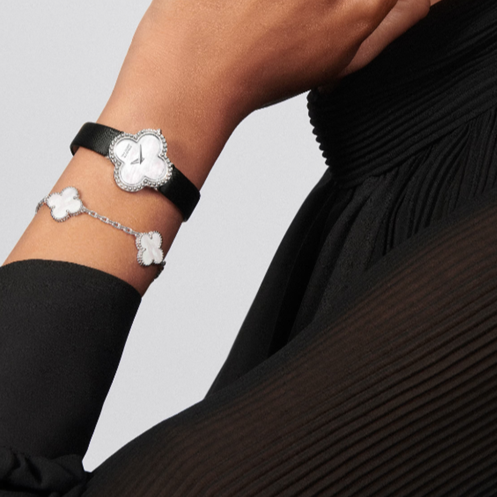 Brassard Ambre - Argent / Blanc