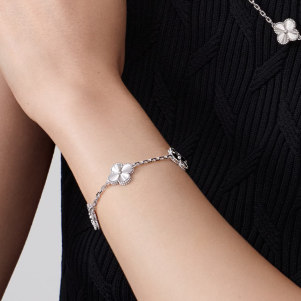 Brassard Ambre - Argent / Motif