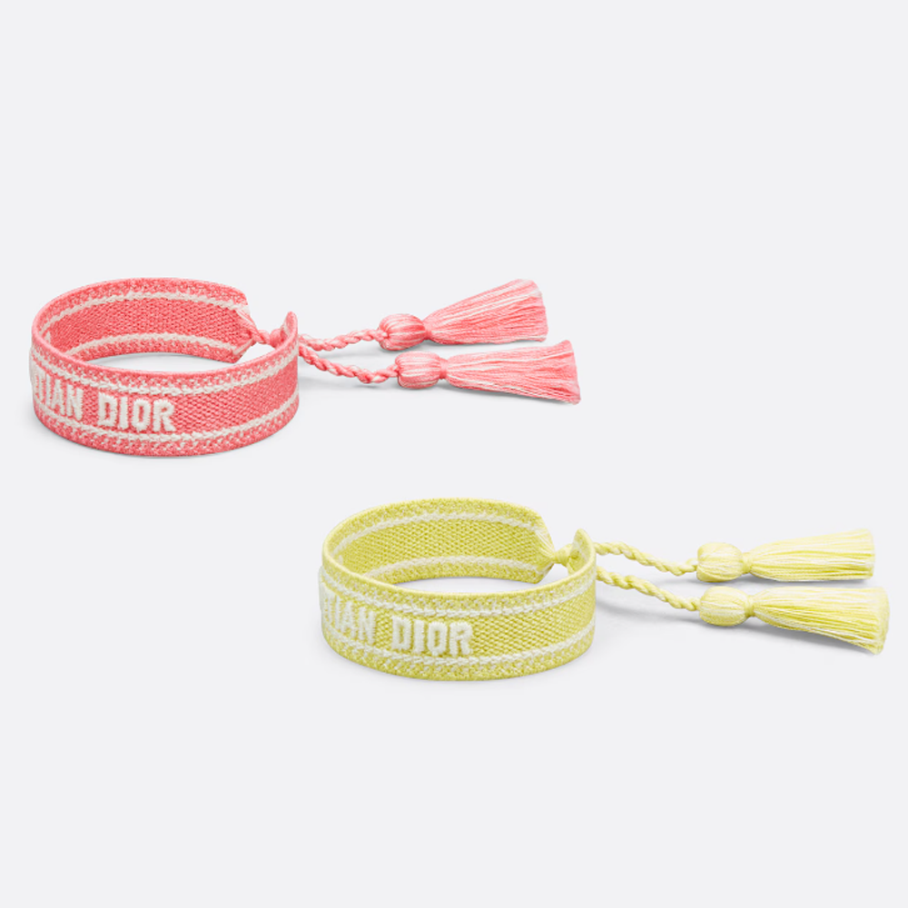 Ensemble de bracelets Diana rose / jaune