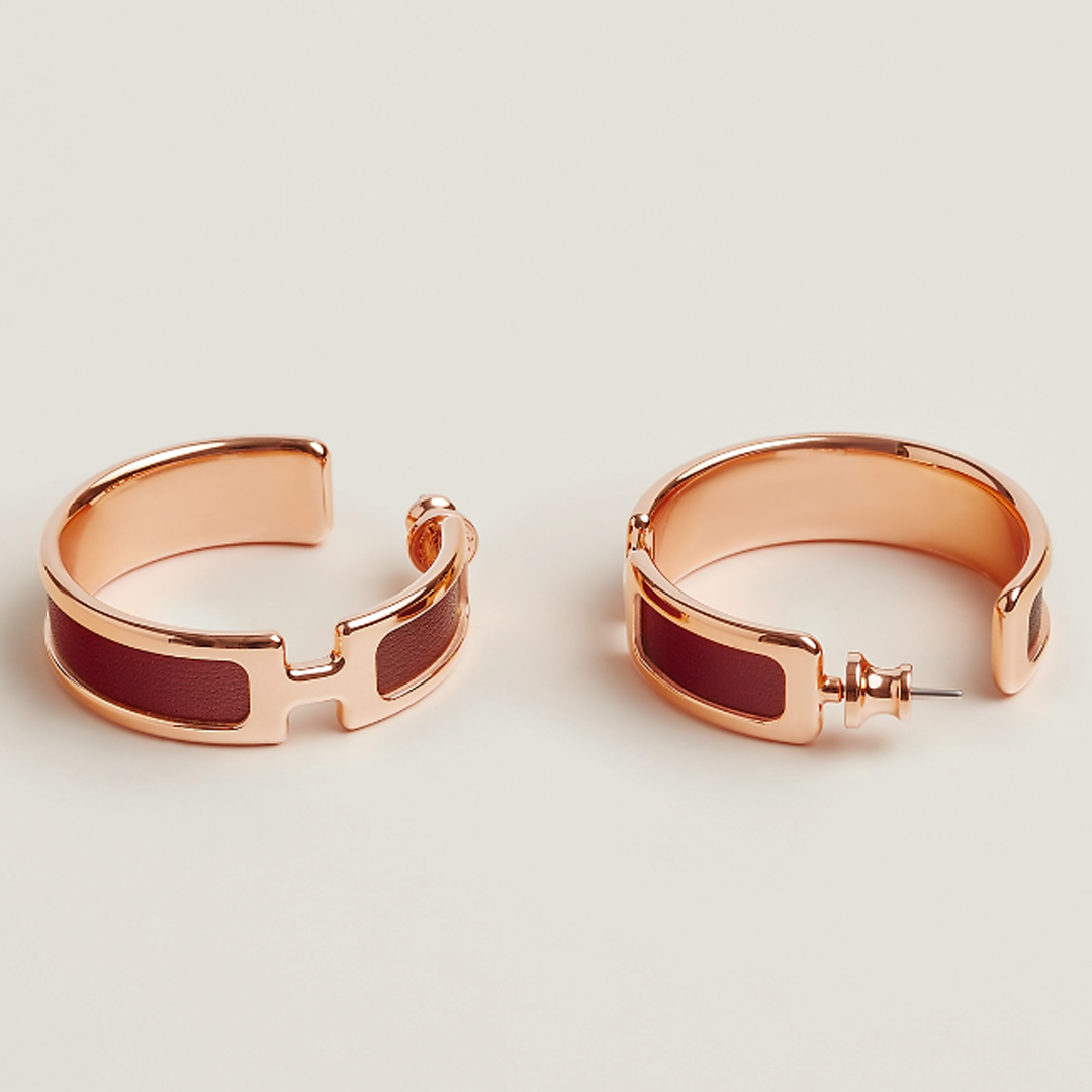 Boucles d'oreilles Helena Freya - Or Rose