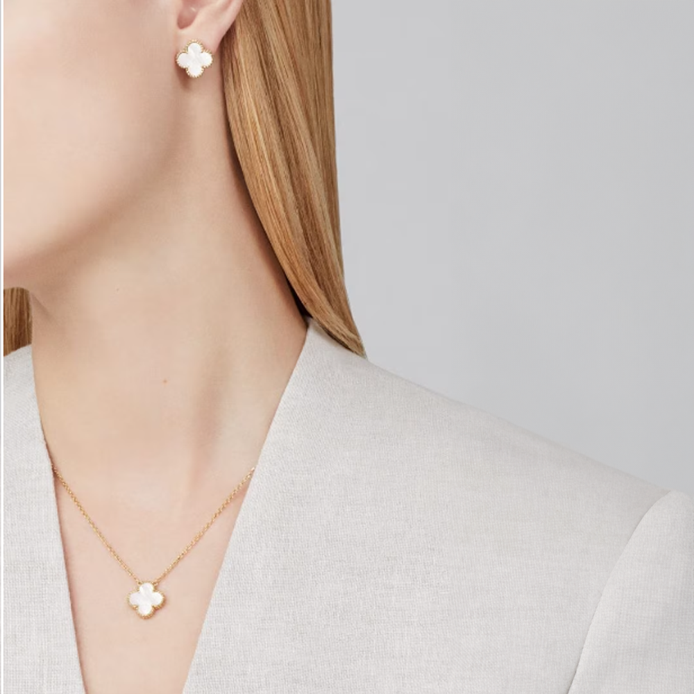 Ensemble Trèfle - Blanc