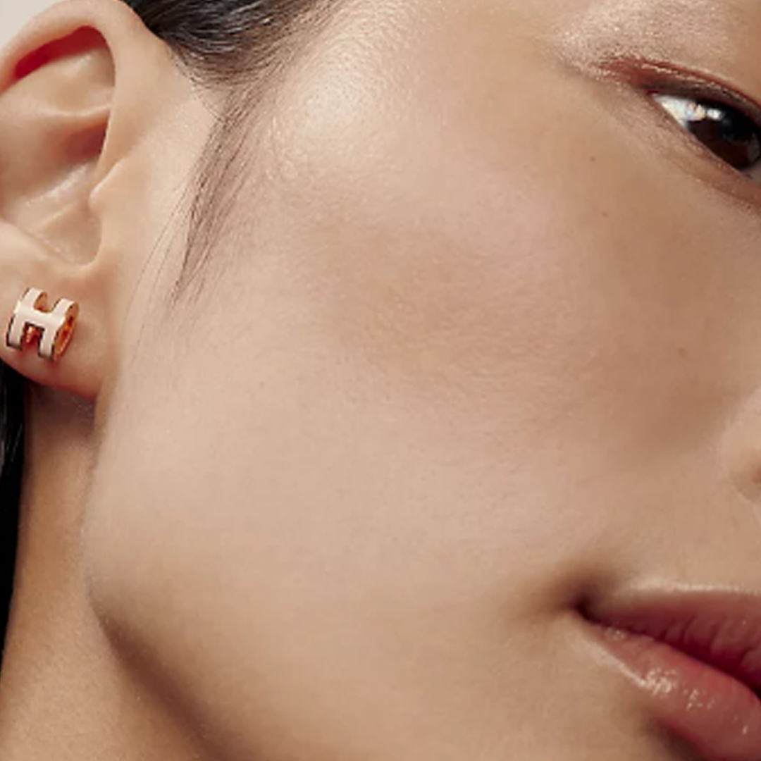 Boucles d'oreilles Helena Josina - Or Rose